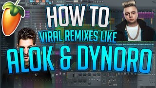 How To Remix like Dynoro and Alok | How To Brazilian Bass [FLP]