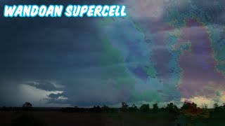 Chasing a MONSTER Supercell near Wandoan QLD