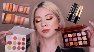 Natasha Denona sunrise 眼影盤 VS Colourpop Yes Please(全試色)  蘭蔻零粉感超持久粉底棒心得(順便)