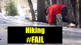 BestHike - Winter Hiking #FAIL - Sundance Canyon, Banff