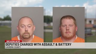 2 Laurens Co. detention center officers fired, charged