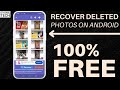 How to Recover Deleted Photos In Android Mobile | Restore Deleted Pictures & Videos From Android