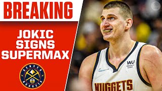 Nikola Jokic SIGNS 5-Year, $264M SUPERMAX Contract Extension with Nuggets | CBS