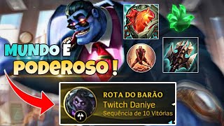 10 VITÓRIAS SEGUIDAS DE DR.MUNDO | WILD RIFT