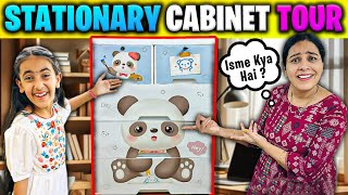 Stationery Cabinet Tour🎀| Stationery Collection Tour🎀!! Organizing Stationeries!!!🎀Samayra Narula