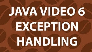 Java Video Tutorial 6
