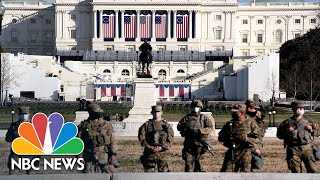 National Guard Deployed To State Capitols Ahead of Inauguration Day | NBC Nightly News