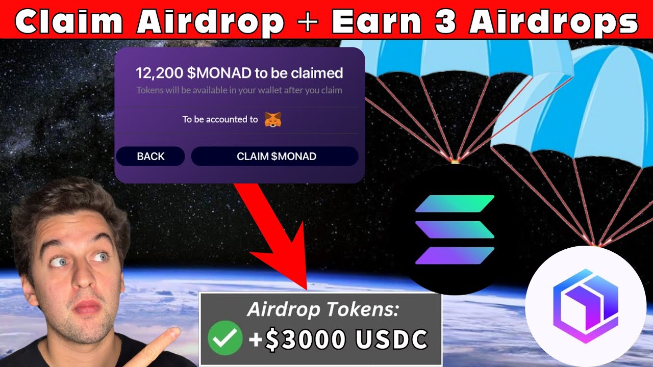 Claim Airdrop Earn 3 Airdrops Do This Now Youtube