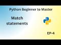 Match Statement in Python