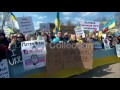 dc ukraine protest in front of white house