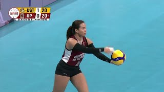 Regina Jurado FIERY ATTACKS in set 2 for UST vs. UP 💥 | UAAP SEASON 86 MEN'S VOLLEYBALLT