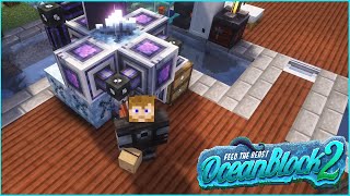 FTB OceanBlock 2 - Ep 08 - Farming/AE2 Underwater Orbs!