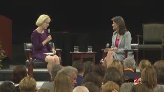 RAW | Nikki Haley Answers Student's Questions At Elon University's Fall Convocation