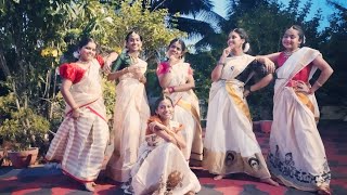 Kuttanadan Punjayile | Remya Dance School | Vidya Vox Remix |  Onam Special Dance Cover