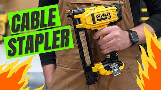 Will take hours off your life if you're an electrician! Dewalt Cable Stapler Tool