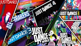 Just Dance | All Trailers!!! JD 1 - JD2016