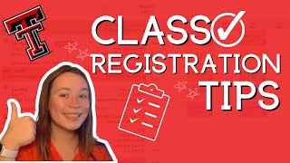 Class Registration Tips | Texas Tech Vlog Squad