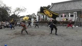 「葵」武将隊☆口上+開運ロード ｿﾛ：忠勝vs.守綱2012.02.26PM