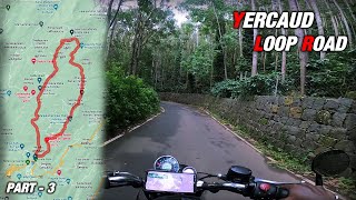 Exploring Yercaud Loop Road 😍 | Beautiful Roads | Meteor 350 | Part 3 | Tamil