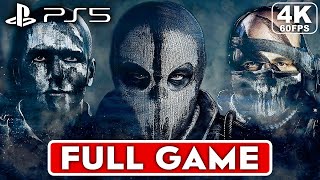 CALL OF DUTY GHOSTS Gameplay Walkthrough Part 1 Campaign FULL GAME [4K 60FPS PS5] - No Commentary