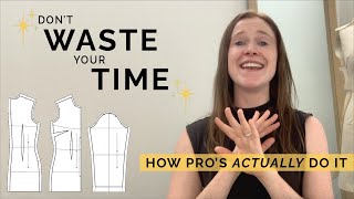 The Video I Will NEVER Do: How to Draft a Bodice Block