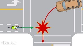 Cycling Tips on How to Avoid the Left Cross Collision