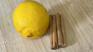 Mix the cinnamon with lemon and belly fat will be gone 10 Days permanently!