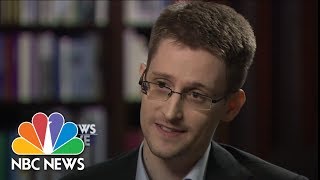 Edward Snowden's Faith In Government | NBC News