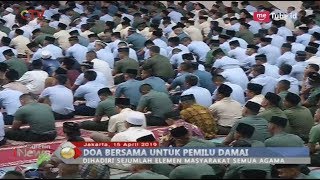 TNI Gelar Doa Bersama Lintas Agama Demi Pemilu Damai - BIP 16/04