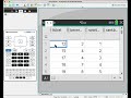 Using TiNspire for Spearman's Rank and Pearson's correlation coefficient