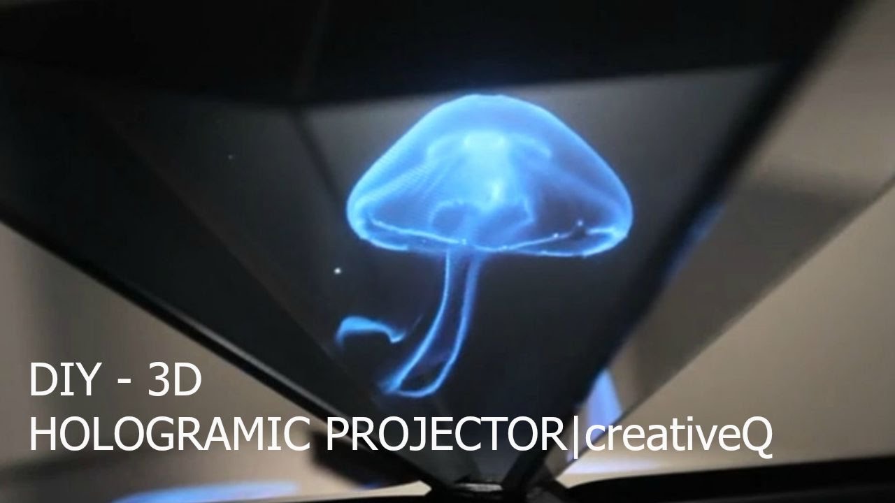 Diy 3d Hologram Projector Youtube