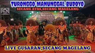 TURONGGO MANUNGGAL BUDOYO (TMB)SECANG LIVE GUSARAN,SECANG MAGELANG