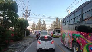 【THAILAND STREET 4K HDR】🇹🇭 🌴🚘🌴 CHONBURI CITTY : บรรยากาศตอนช่วงเช้าๆ คลองตำหรุ อมตะซิตี้ชลบุรี