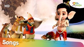 Ganesh Chaturthi Special | Ghalin Lotangan Vandeen Charan | Shemaroo Kids Malayalam