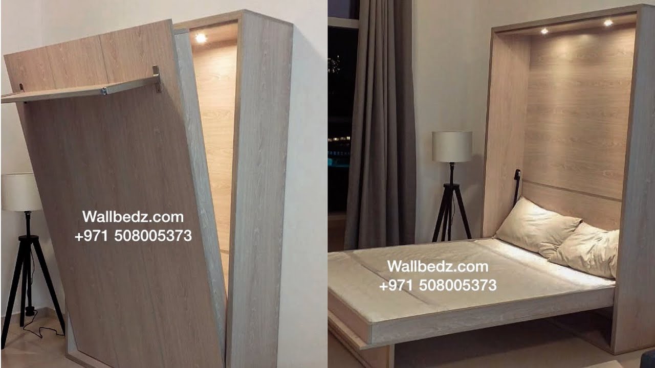 PREMIUM Wall Bed In Dubai | Murphy Beds - YouTube