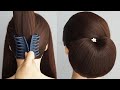 Low Bun Hairstyle With Claw Clip | Beautiful And Easy Hairstyle For Ladies