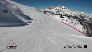 Ski Area Faloria 2021 - Pista Stratondi - CORTINA