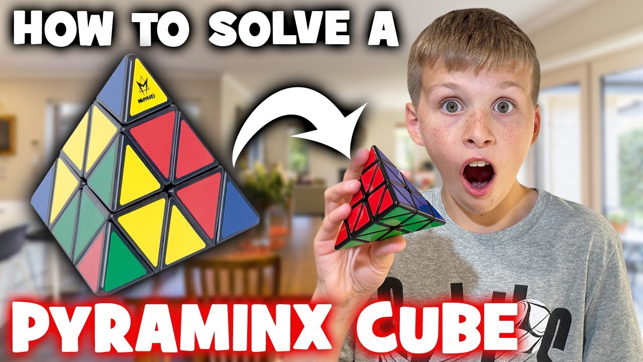 Solve A Pyraminx Cube Super Easy Youtube