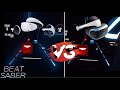 Beat saber PlayStation vr vs. PlayStation vr2 psvr vs psvr2 graphics comparison