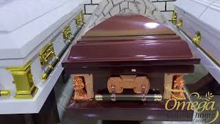 OMEGA FUNERAL HOME CASKET