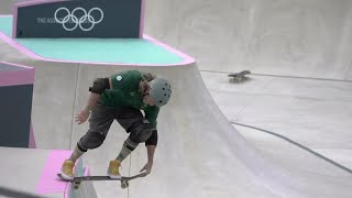 How this 49-year-old skateboarder prepped for the 2024 Olympics