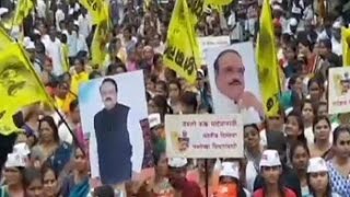 OBC Show Of Strength Amid Maratha Protest In Maharashtra