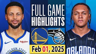 Golden State Warriors vs Orlando Magic FULLGAME Feb 01, 2025 Highlights | NBA SEASON