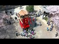 縣神社に縣車を奉納　空撮バージョン