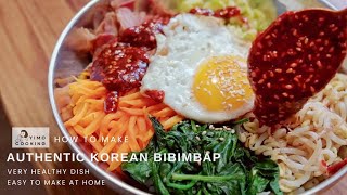 Easy Authentic Korean Bibimbap！