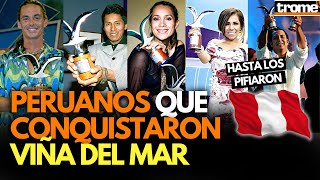 VIÑA DEL MAR: Todos los ARTISTAS PERUANOS que ganaron GAVIOTAS DE PLATA (recibieron pifias😱) 👏🎤