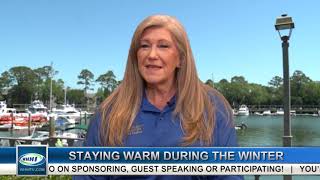HILTON HEAD NEWS | Cinda Seamon: Staying Warm in the Winter | WHHITV