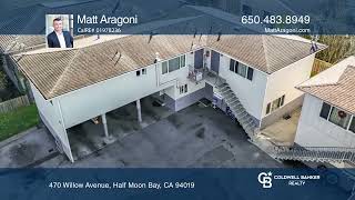 470 Willow Ave, Half Moon Bay, Ca 94019