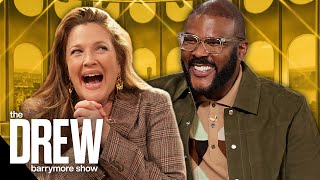 Tyler Perry Doesn't Like Hand Shakes or Gayle King's Flowers | The Drew Barrymore Show