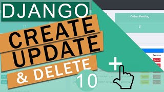 Create Update & Delete (CRUD) with Model Forms | Django (3.0) Crash Course Tutorials (pt 10)